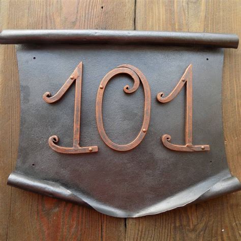 house number metal scroll|Metal Scroll House Number .